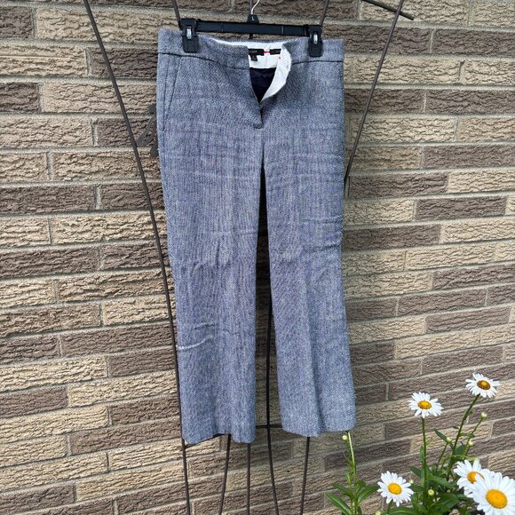 J.Crew Hayden Herringbone pants, size 4 - Picture 1 of 3